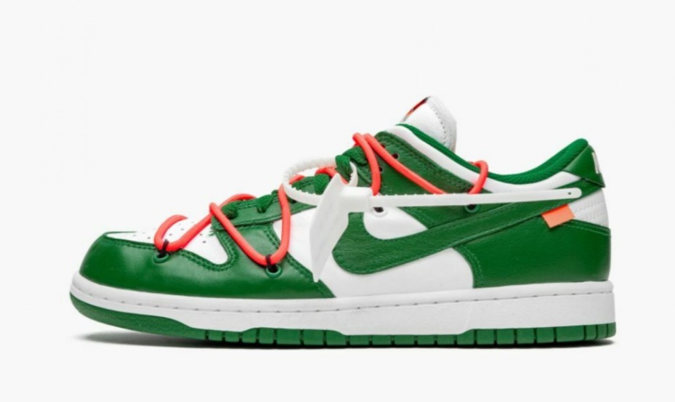 Nike Dunk Low Off-White - Pine Green