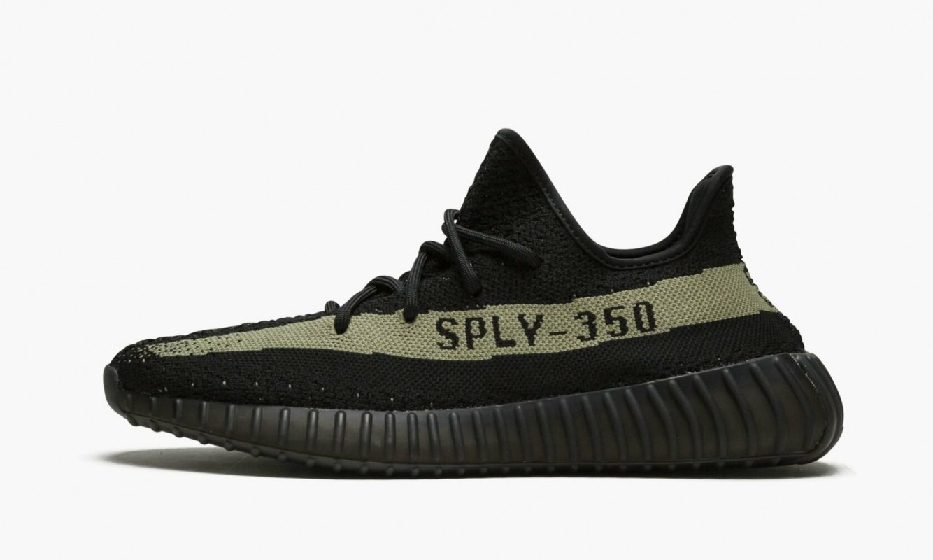 Adidas Yeezy Boost 350 V2 "Core Black Green"