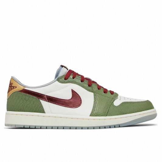 Кеды Jordan 1 Retro Low OG Year Of The Dragon - Green