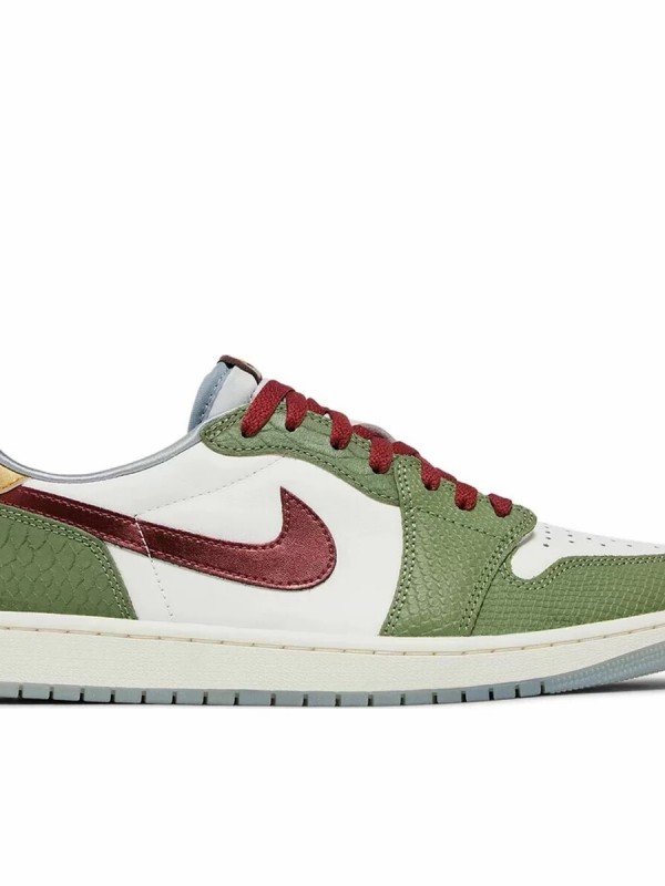 Кеды Jordan 1 Retro Low OG Year Of The Dragon - Green