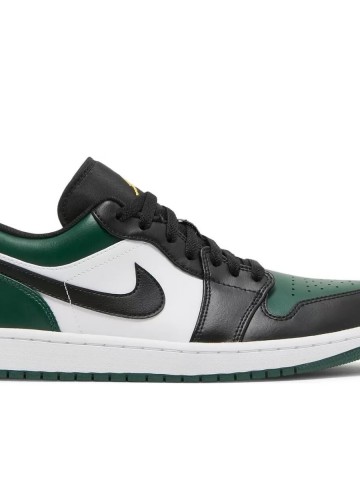 Кеды Jordan 1 Low Green Toe