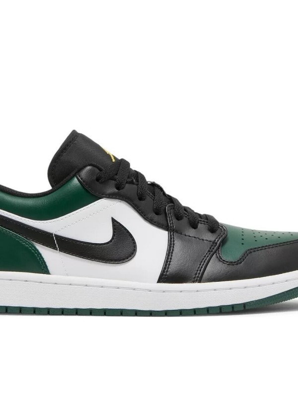 Кеды Jordan 1 Low Green Toe