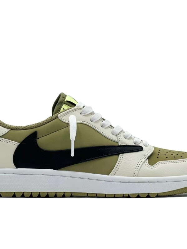 Кеды Jordan 1 Low Golf Neutral Olive