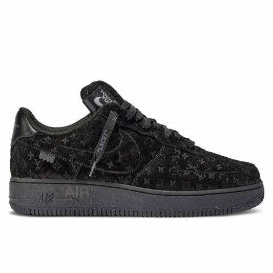 Кеды Louis Vuitton Air Force 1 Low Triple Black