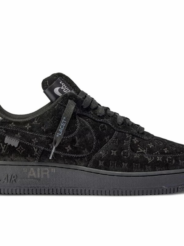 Кеды Louis Vuitton Air Force 1 Low Triple Black