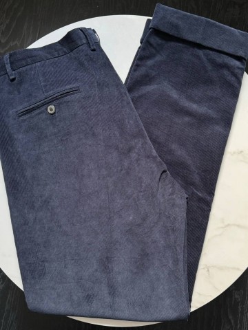 Брюки Brunello Cucinelli из микровельвета