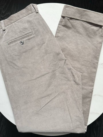 Брюки Brunello Cucinelli из микровельвета
