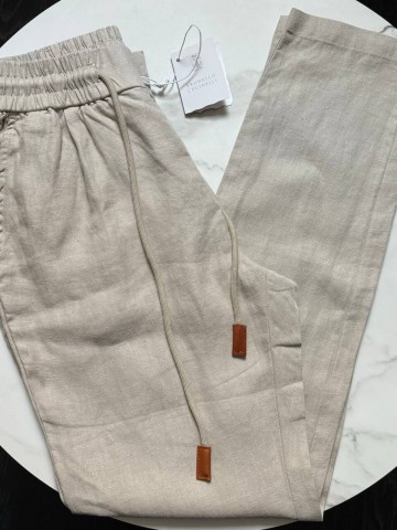 Льняные брюки Brunello Cucinelli
