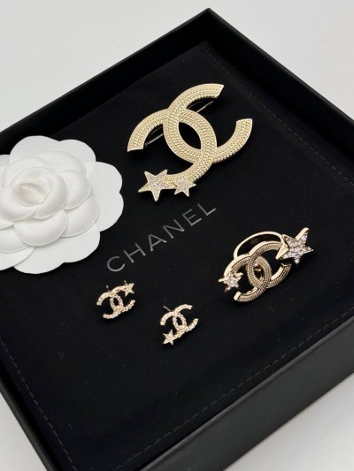 Серьги CHANEL