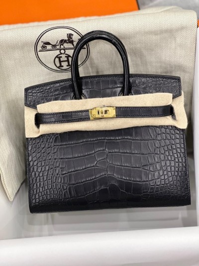 Сумка Hermes из кожи крокодила