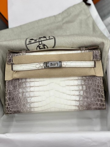 Сумка Hermes из кожи крокодила