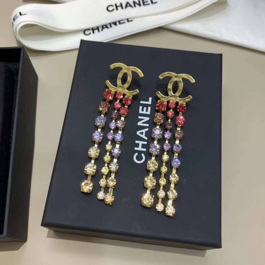 Серьги CHANEL