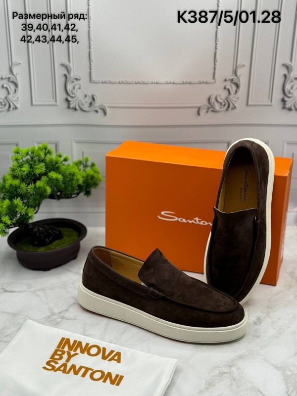 Лоферы Santoni