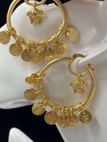 Серьги Versace