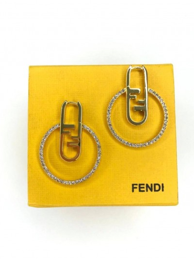 Серьги Fendi