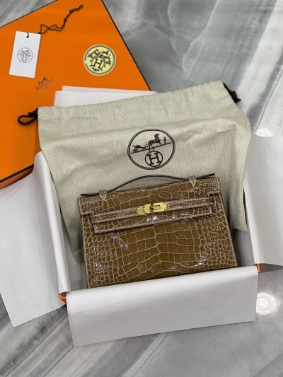 Сумка Hermes из кожи крокодила