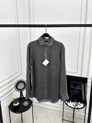 Джинсовая рубашка Brunello Cucinelli