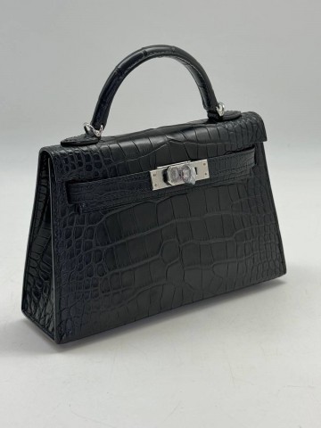 Сумка Hermes из кожи крокодила