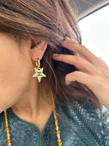 Серьги CHANEL