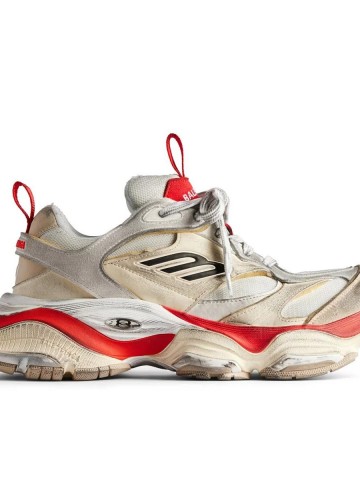 Кроссовки Balenciaga Cargo Sneaker Worn-Out - Beige Red