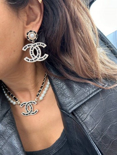 Серьги CHANEL