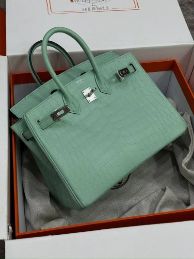 Сумка Hermes из кожи крокодила