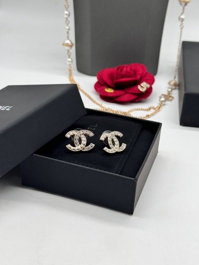 Серьги CHANEL