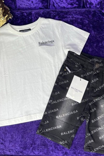 Джинсовые шорты Balenciaga