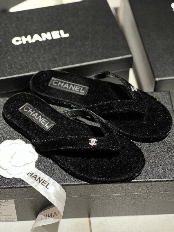 Шлепанцы CHANEL