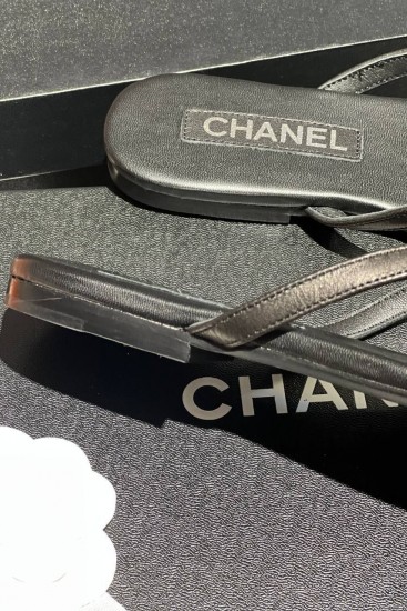 Шлепанцы CHANEL