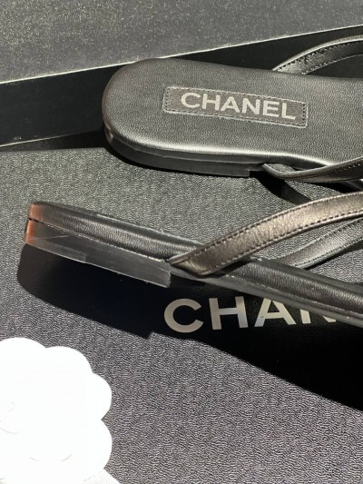 Шлепанцы CHANEL