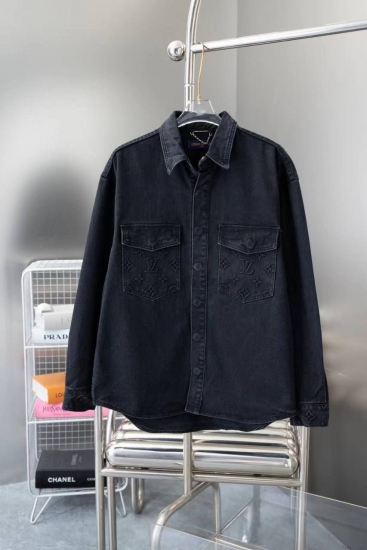 Джинсовая куртка-рубашка Louis Vuitton