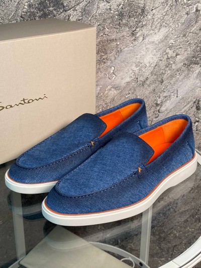 Слипоны Santoni