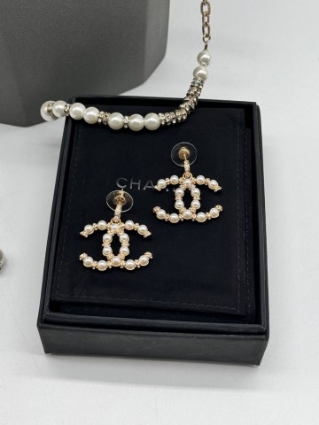 Серьги CHANEL