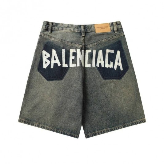 Джинсовые шорты Balenciaga