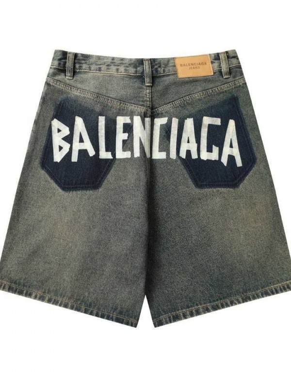 Джинсовые шорты Balenciaga