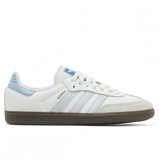 Кеды Adidas Samba OG White Halo Blue