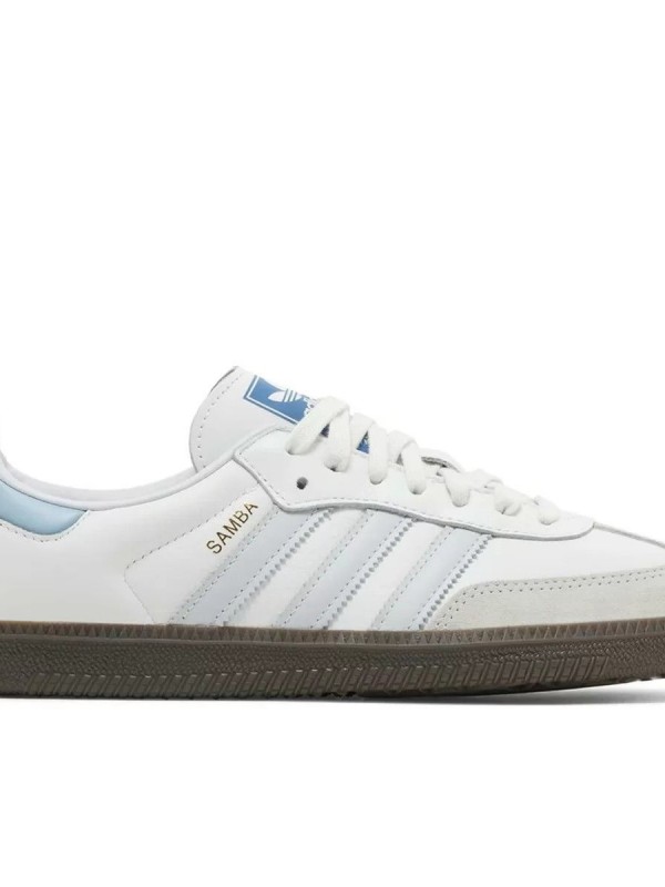 Кеды Adidas Samba OG White Halo Blue