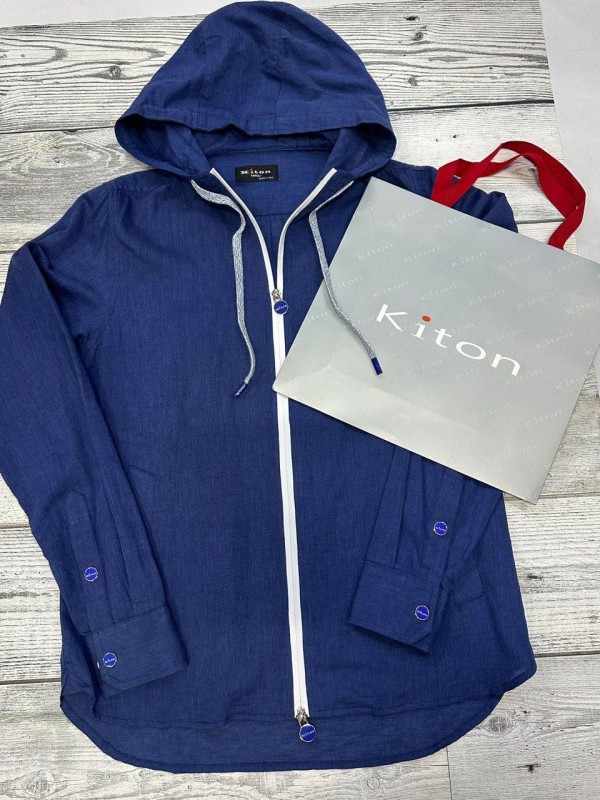 Льняная рубашка Kiton