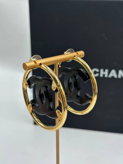 Серьги CHANEL