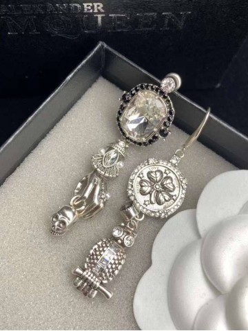 Серьги Alexander McQueen