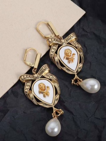 Серьги Alexander McQueen