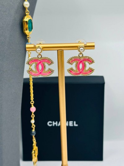 Серьги CHANEL