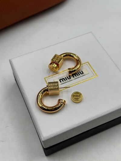 Серьги MIU MIU