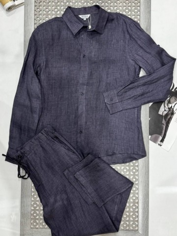 Льняной костюм Brunello Cucinelli