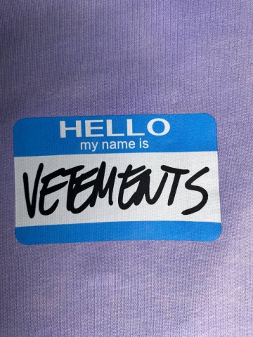 Футболка Vetements