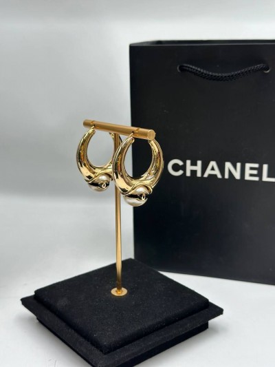 Серьги CHANEL