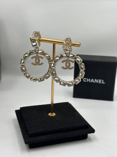 Серьги CHANEL