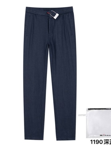 Льняные брюки Kiton