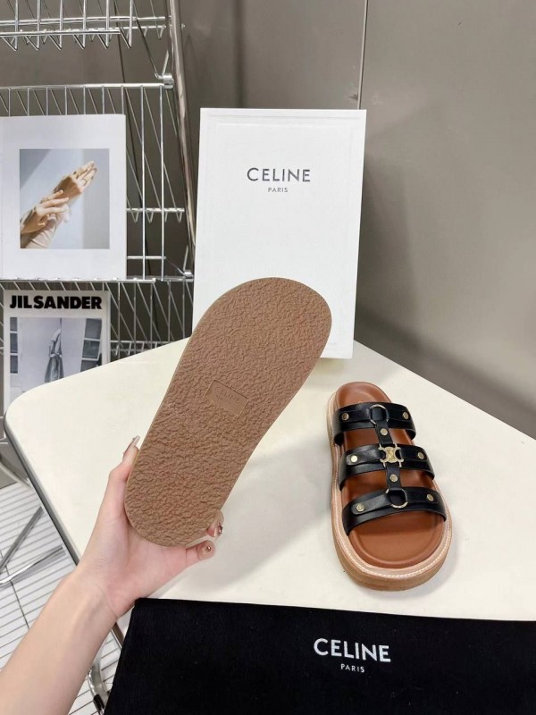 Шлепанцы Celine